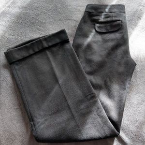 JCrew Women's Black Wool Trousers SZ 2